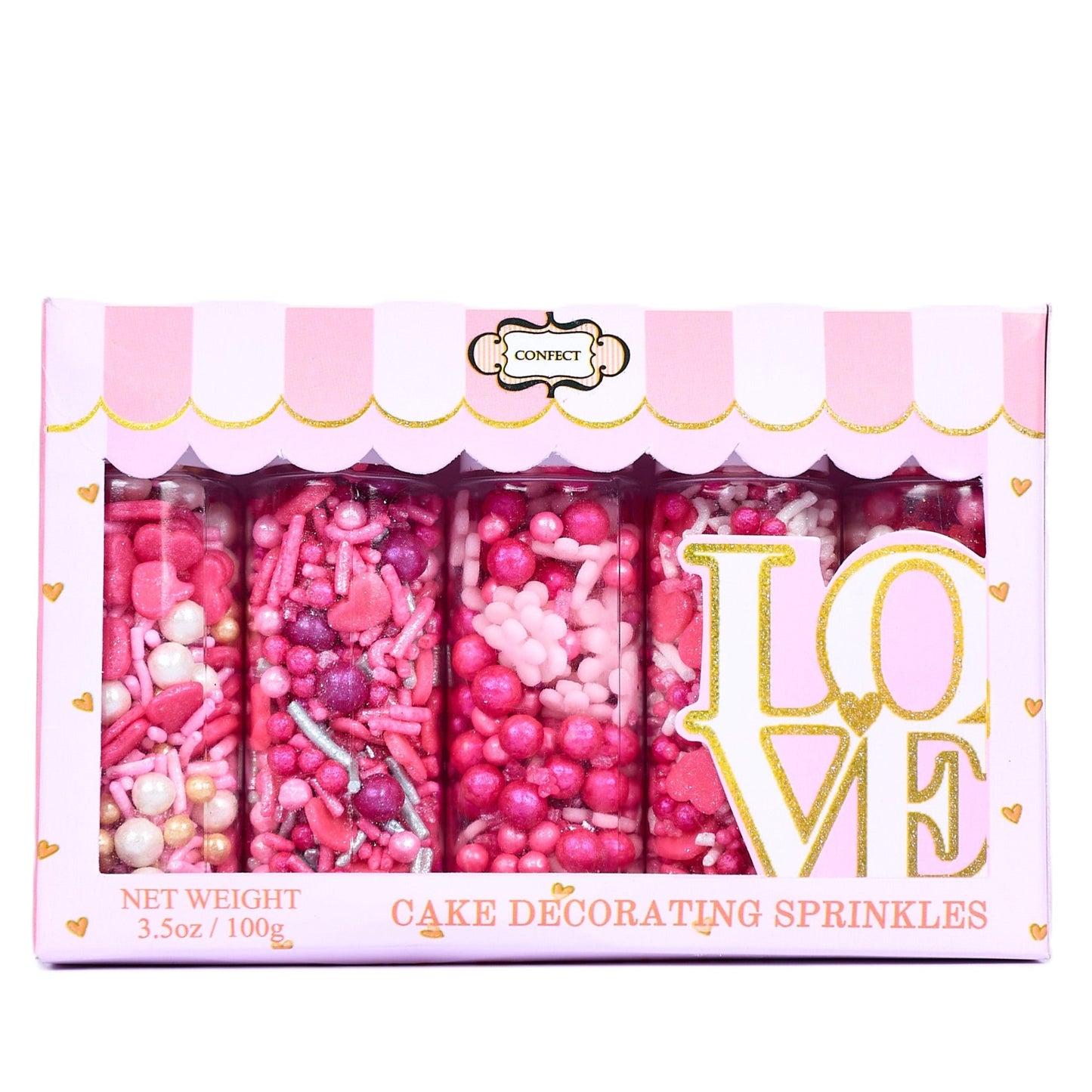 Valentine Sprinkles VS Multipack 14 - 100 gms