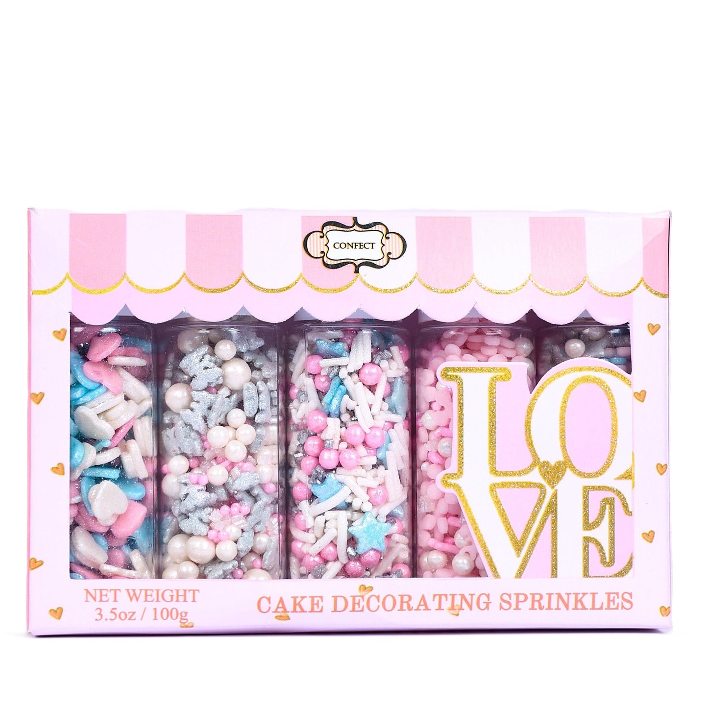 Valentine Sprinkles VS Multipack 17 - 100 gms