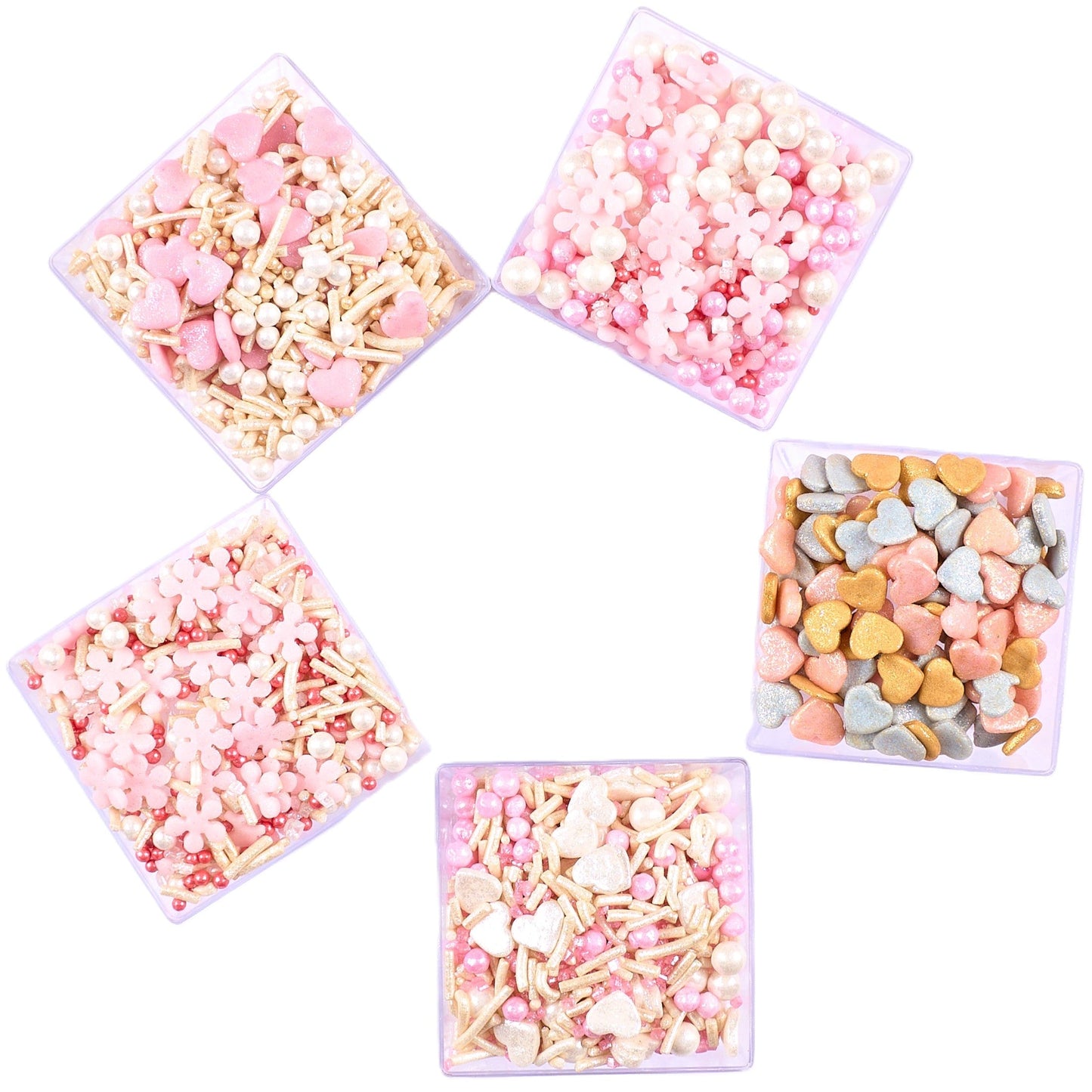 Valentine Sprinkles VS Multipack 18 - 100 gms