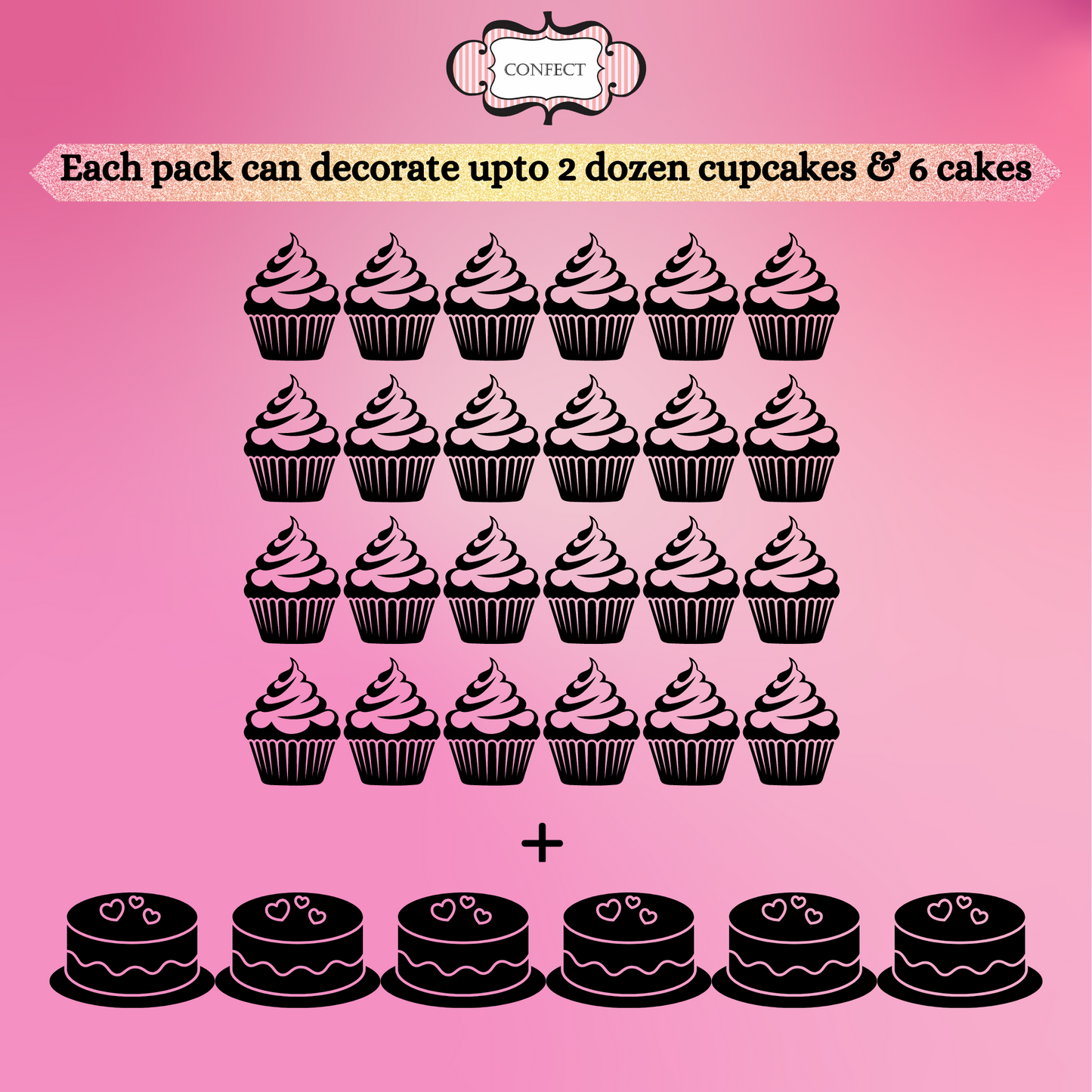 Valentine Sprinkles VS Multipack 01 - 100 gms